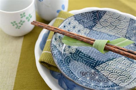 Japanese style tableware stock image. Image of household - 139225587