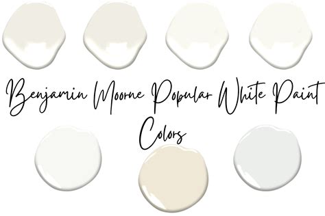 Benjamin Moore White Paint Colors - Lantern Lane Designs