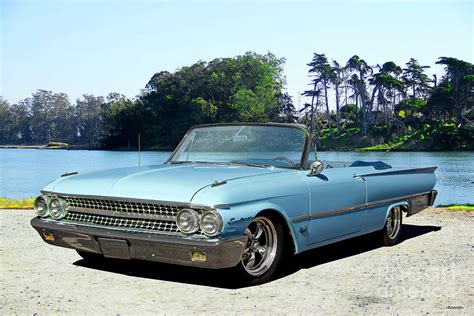 1961 Ford Galaxie Sunliner Convertible Photograph by Dave Koontz - Fine Art America