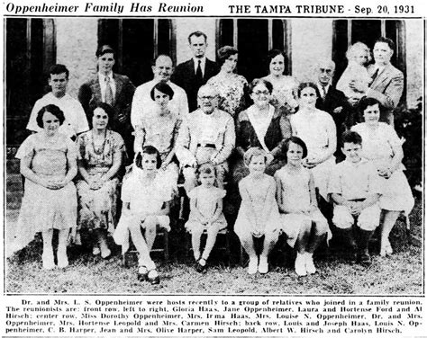 THE OPPENHEIMERS of Tampa