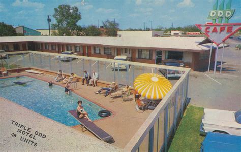 Dead Motels USA : The DDD Motel & Cafe of Wichita Falls, Texas is no...