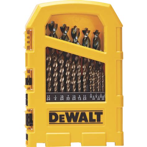 DEWALT Pilot Point Gold Ferrous Oxide Drill Bit Set — 29-Pc., Model# DW1969 | Northern Tool