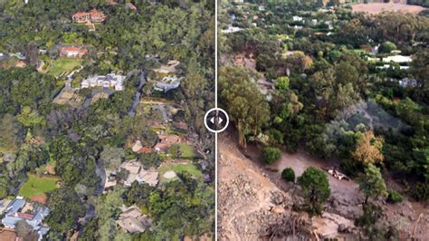 Before and After Photos Show What Mudslides Did to Montecito | KTLA