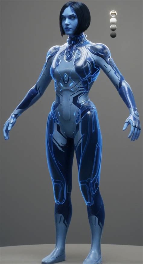 Cortana Halo 5 model images : r/porntana