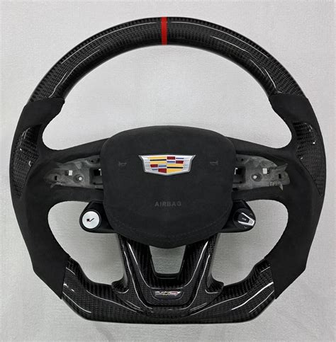 CT5-V Blackwing Genuine Carbon Fiber Steering Wheel w/Alcantara Leathe – Savage Cadillac