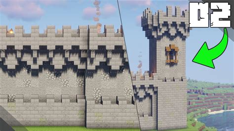 Minecraft Medieval Wall Tower