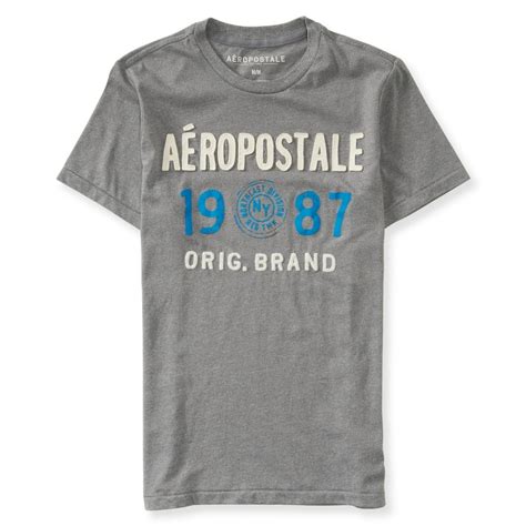 Aeropostale - Aeropostale Mens Original Brand Embellished T-Shirt - Walmart.com - Walmart.com