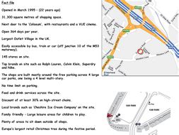 KS3 Settlements - Cheshire Oaks | Teaching Resources