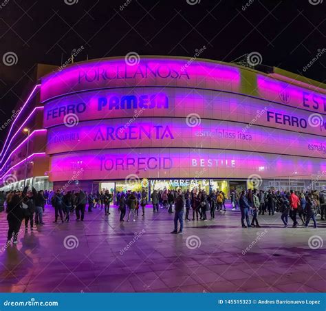 Villarreal, Spain 11/25/18: Stadium of La Ceramica Editorial Stock Photo - Image of playing ...