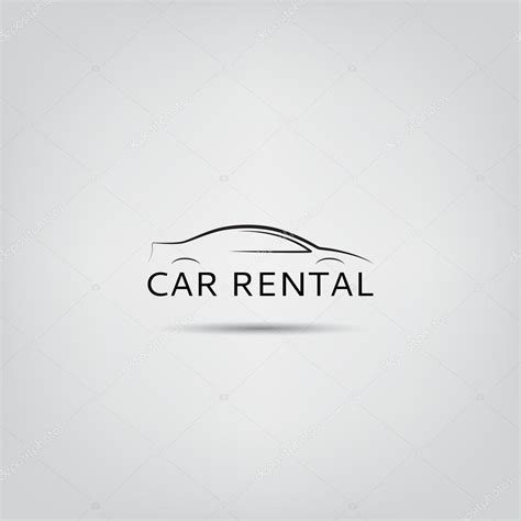 Vector template of car rental logo Stock Vector by ©avgust01 65575193