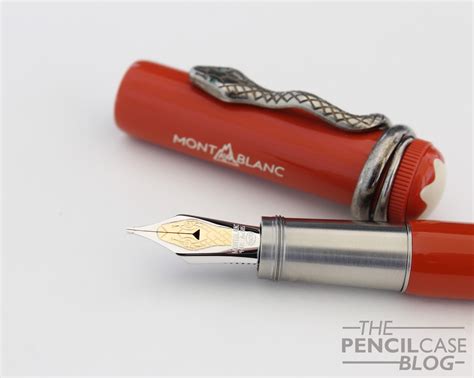 MONTBLANC HERITAGE ROUGE&NOIR FOUNTAIN PEN REVIEW | The Pencilcase Blog | Fountain pen, Pencil ...