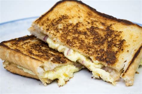 Lancashire Cheese and Onion Toastie Recipe | Hint of Helen