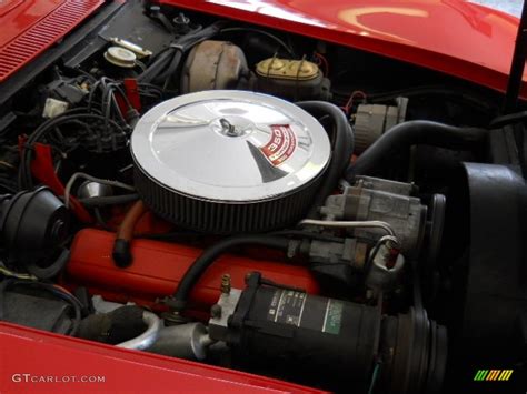 1969 Chevrolet Corvette Coupe 350 cid 350 HP OHV 16-Valve L46 V8 Engine ...