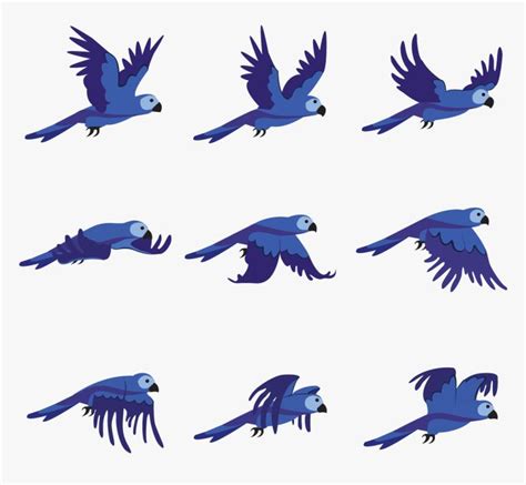 Sprite Animation Flying Bird, HD Png Download , Transparent Png Image ...