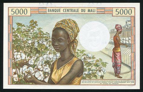 Mali banknotes 5000 Francs banknote, Banque Centrale du Mali.|World ...