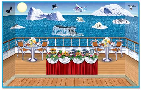 Arctic Cruise Ship Backdrop, Backgrounds & Props Cruise Travel, Cruise Vacation, Cruise Theme ...