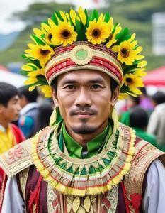 Panagbenga Festival Costume For Male. Face Swap. Insert Your Face ID ...