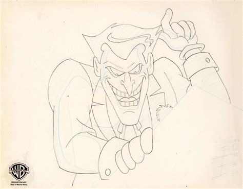 Batman The Animated Series Original Production Drawing: Joker – Choice ...