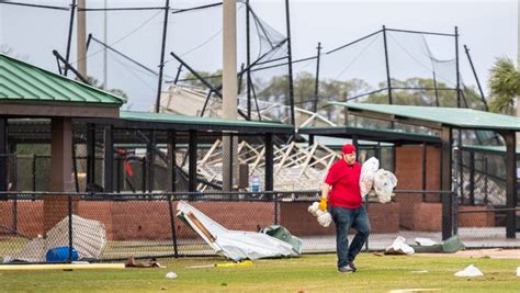 Panama City Beach Florida sees damage from storm with possible tornado