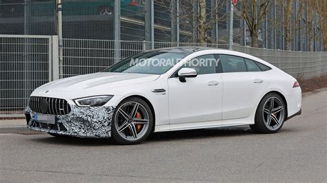 2022 Mercedes-Benz AMG GT 4-Door Coupe spy shots: Mild update for super sedan