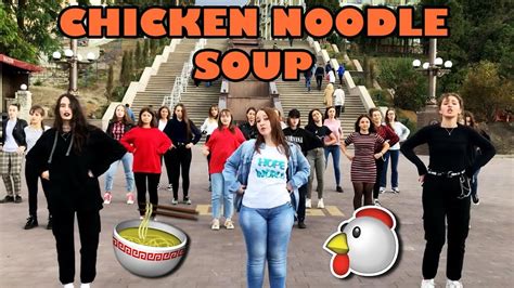 [#CNSChallenge] j-hope (feat. Becky G) - Chicken Noodle Soup dance challenge (Ukraine Ternopil ...