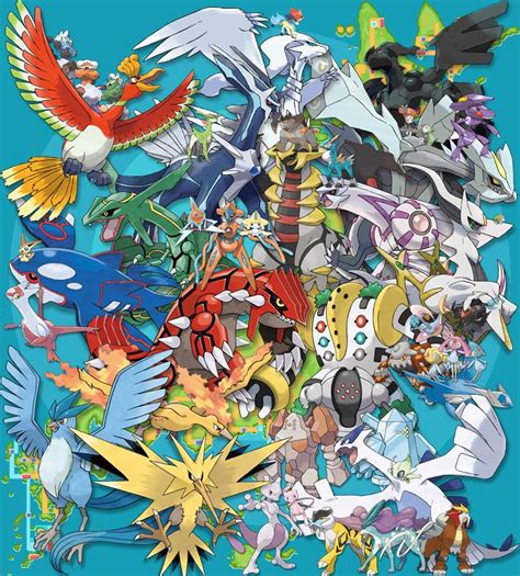 awessome legenedaries :) - Legendary Pokemon Fan Art (36723234) - Fanpop