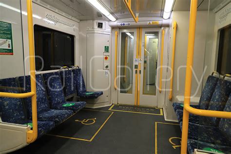 NSW Trainlink Hunter Railcar Interior - RailGallery Stock Library