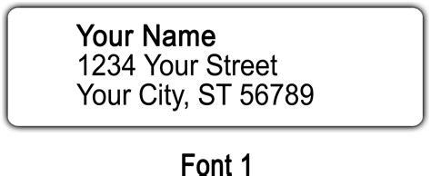 Plain Return Address Labels | Primfection Designs | Address labels, Return address labels ...