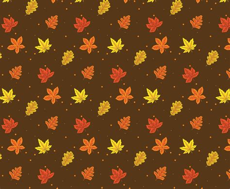 Autumn Leaf Pattern Vector Art & Graphics | freevector.com