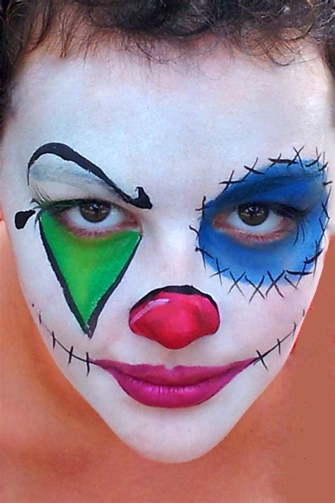 Killer Clown Face Paint