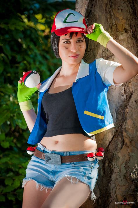 Gotta Catch'em All - Female Ash cosplay by ely707 on DeviantArt