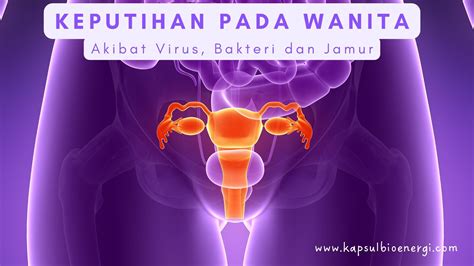 Keputihan Pada Wanita Bagian 1: Penyebab - Kapsul Bioenergi