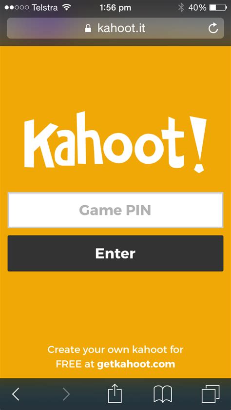 Kahoot Game