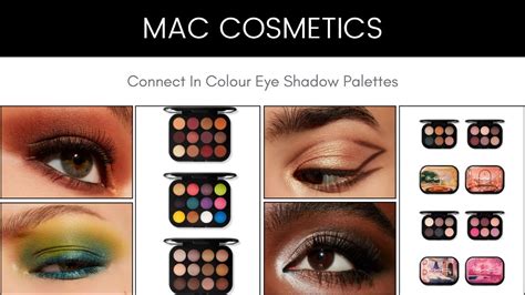 MAC Cosmetics Connect In Color Eye Shadow Palettes - YouTube