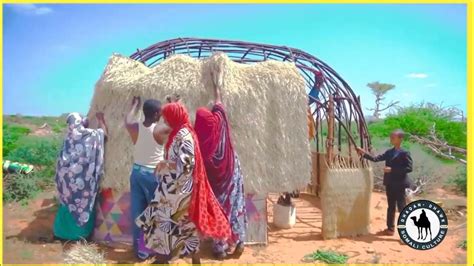 Aqal soomaali iyo Aroos baadiye || Somali traditional House and wedding ...