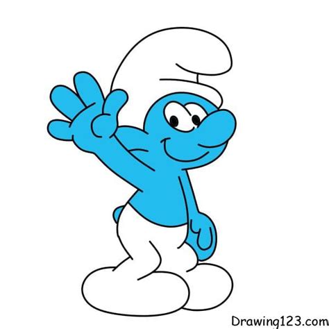 Smurfette Drawing