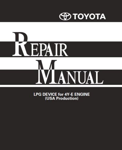 Toyota 8FGCU15, 8FGCU18, 8FGCU20, 8FGCU25, 8FGCU30, 8FGCU32, 8FGCSU20 Forklift Repair Manual