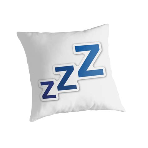 "Sleep Emoji" Throw Pillows by dxstract | Redbubble