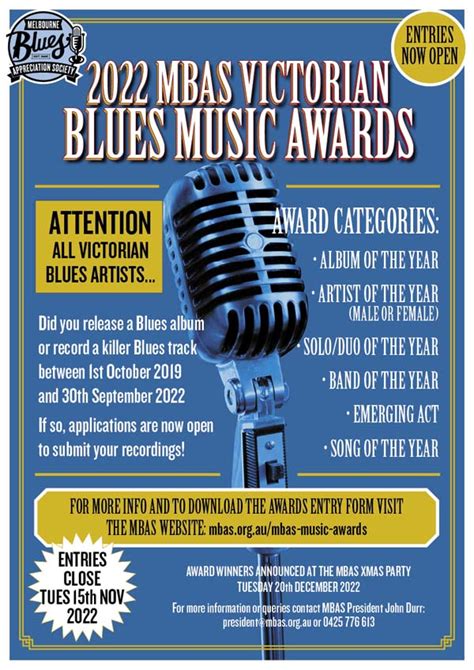 MBAS - MBAS Blues Music Awards