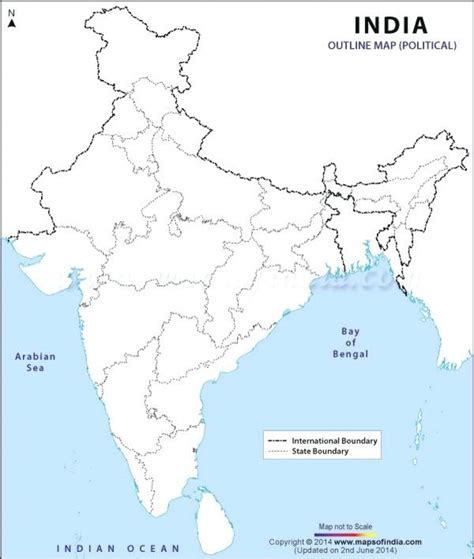 Indian Map With States 2022