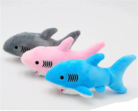 1pcs 18CM Ocean Plush Stuffed Toy Doll Keychain Pendant Shark Plush Toys Dolls Shark Plush Toys ...