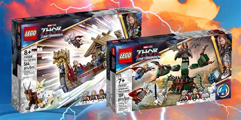 LEGO Thor Love & Thunder Sets Now Available - BricksFanz