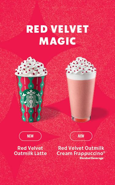 Xmas Red Velvet Oatmilk Latte