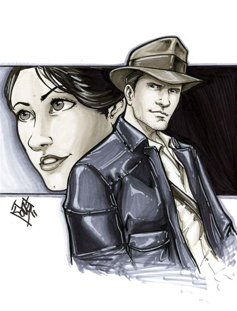 Indiana Jones and Marion by ComfortLove on DeviantArt