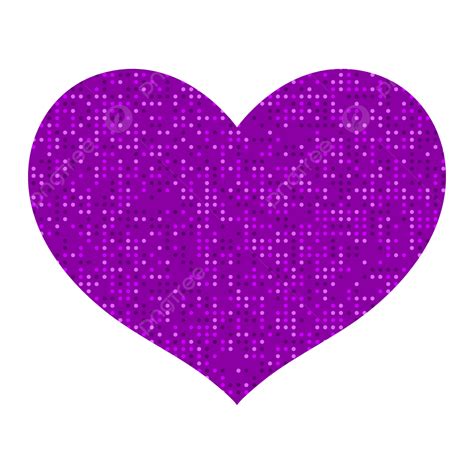 Glitter Purple Love Heart Vector Valentine Clipart, Heart Shape, Red Heart, Love Heart PNG and ...