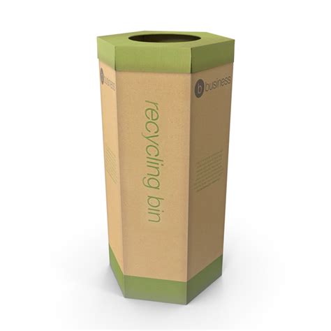 Cardboard Recycling Bin PNG Images & PSDs for Download | PixelSquid ...