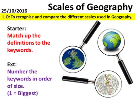 What is Geography - Scale | Teaching Resources