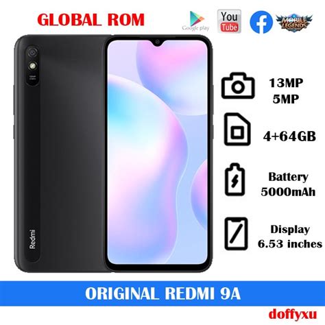 Xiaomi Redmi 9A Original 4/64GB Global ROM | Shopee Philippines