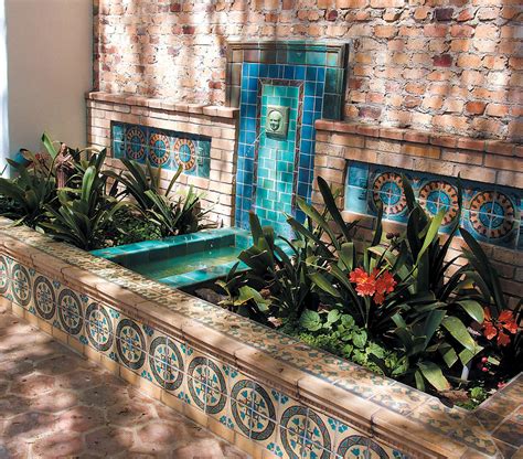 Mexican Tiles on Outside Walls – Mexican Tiles