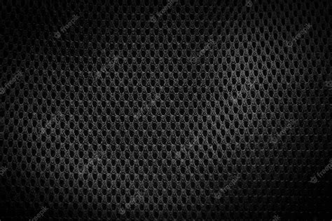 Premium Photo | Black fabric texture close up.